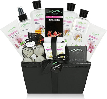 Purelis Floral Caress Spa Set