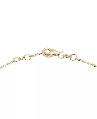 Diamond Flower Cluster Link Bracelet (1/2 Ct. T.W.) in 10K Gold, Created for Macy'S