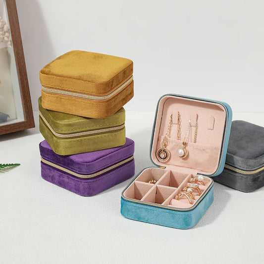 Velvet Jewelry Box