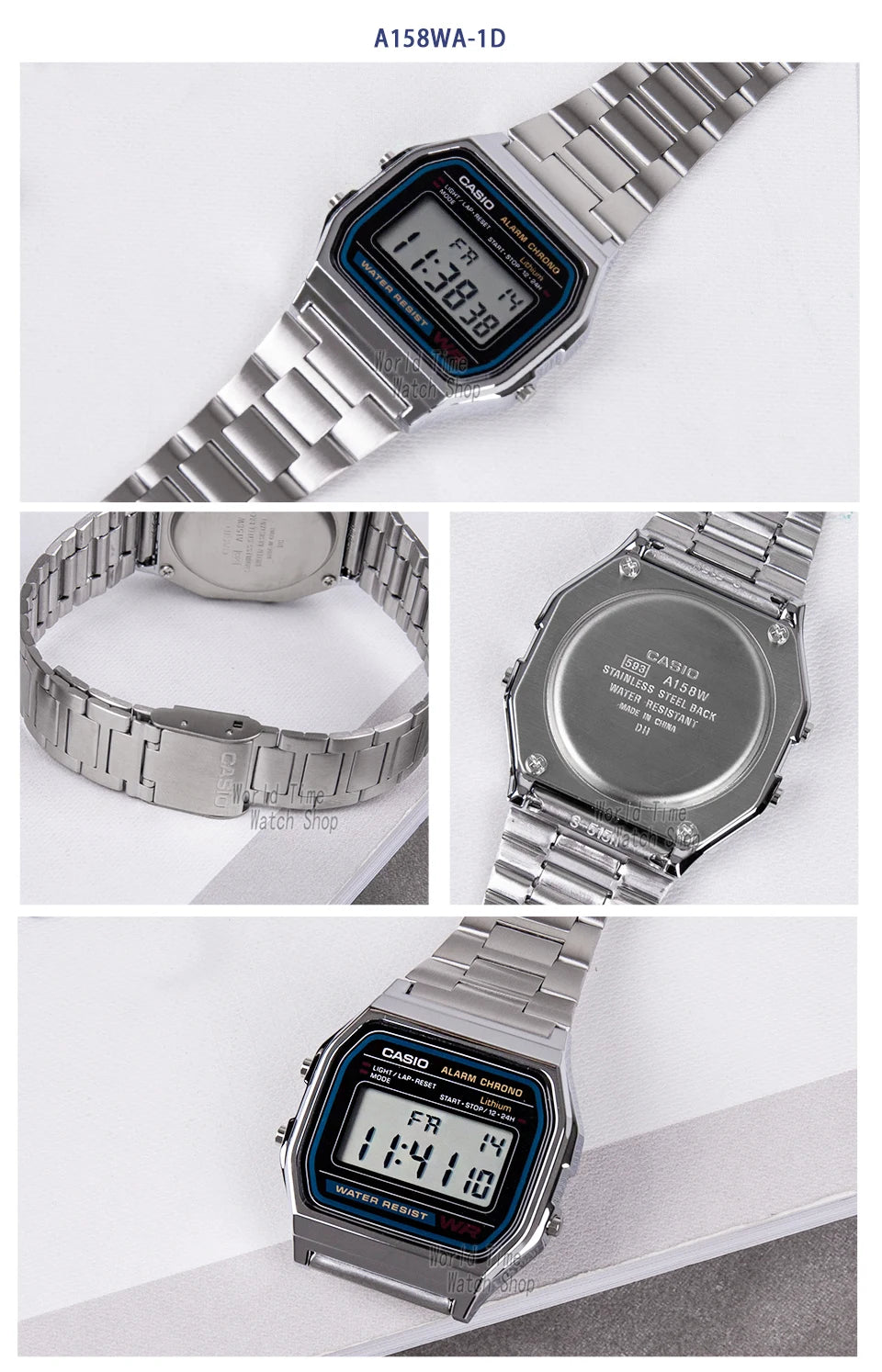 Casio watch silver