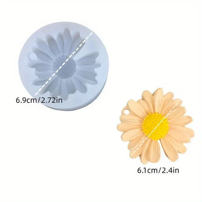 Daisy Flower Silicone Plaster mold